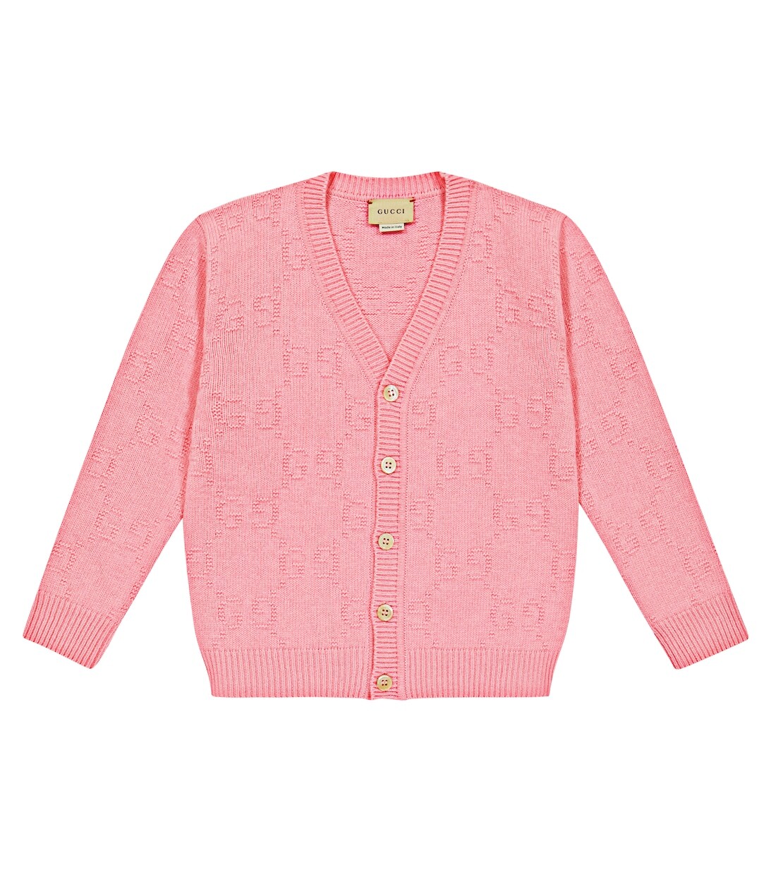 

Шерстяной кардиган Gucci, розовый