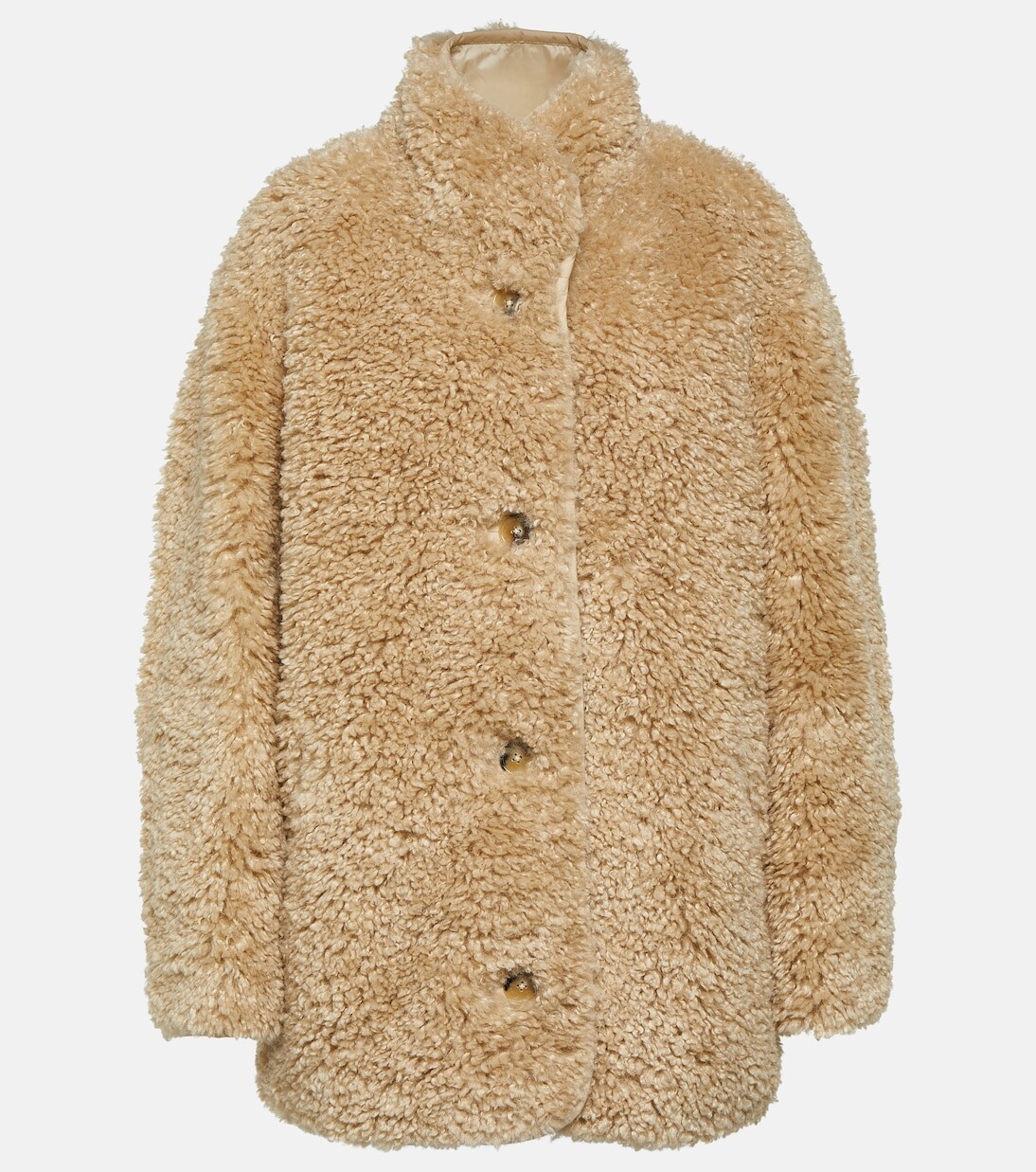 

Пальто florene из искусственной овчины Marant Etoile, нейтральный
