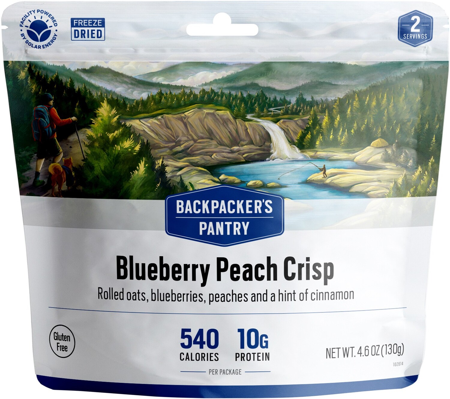

Чернично-персиковые чипсы – 2 порции Backpacker's Pantry