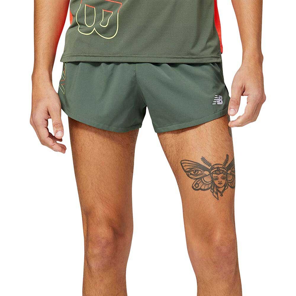 

Шорты New Balance Printed Accelerate 3 ´´ Split, зеленый