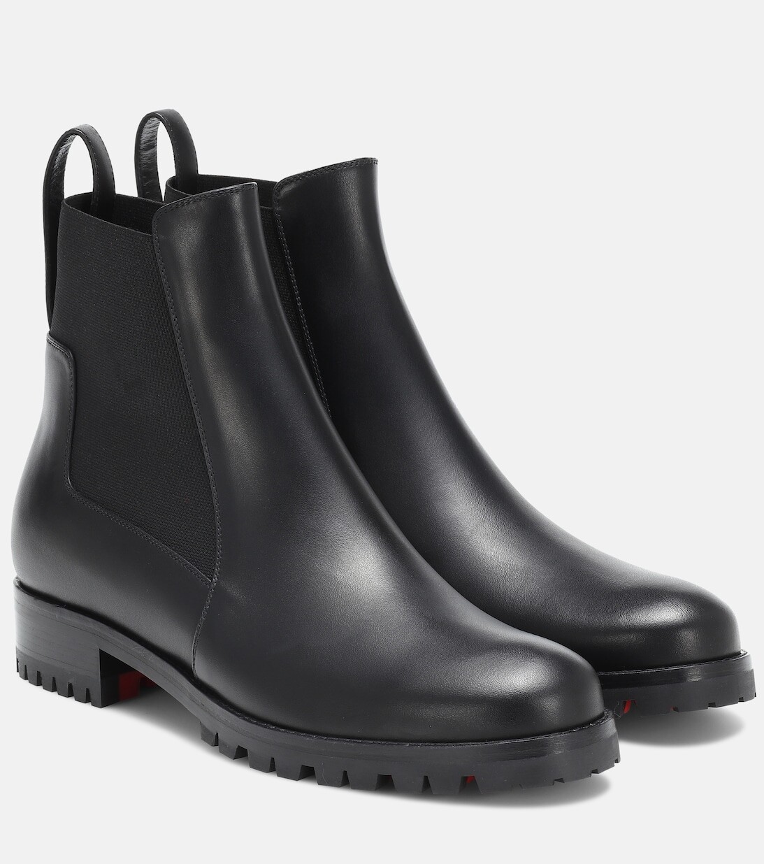 

Кожаные ботильоны Marchacroche Christian Louboutin, черный