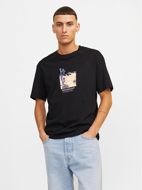 

Футболка свободного кроя Jack&Jones, черный
