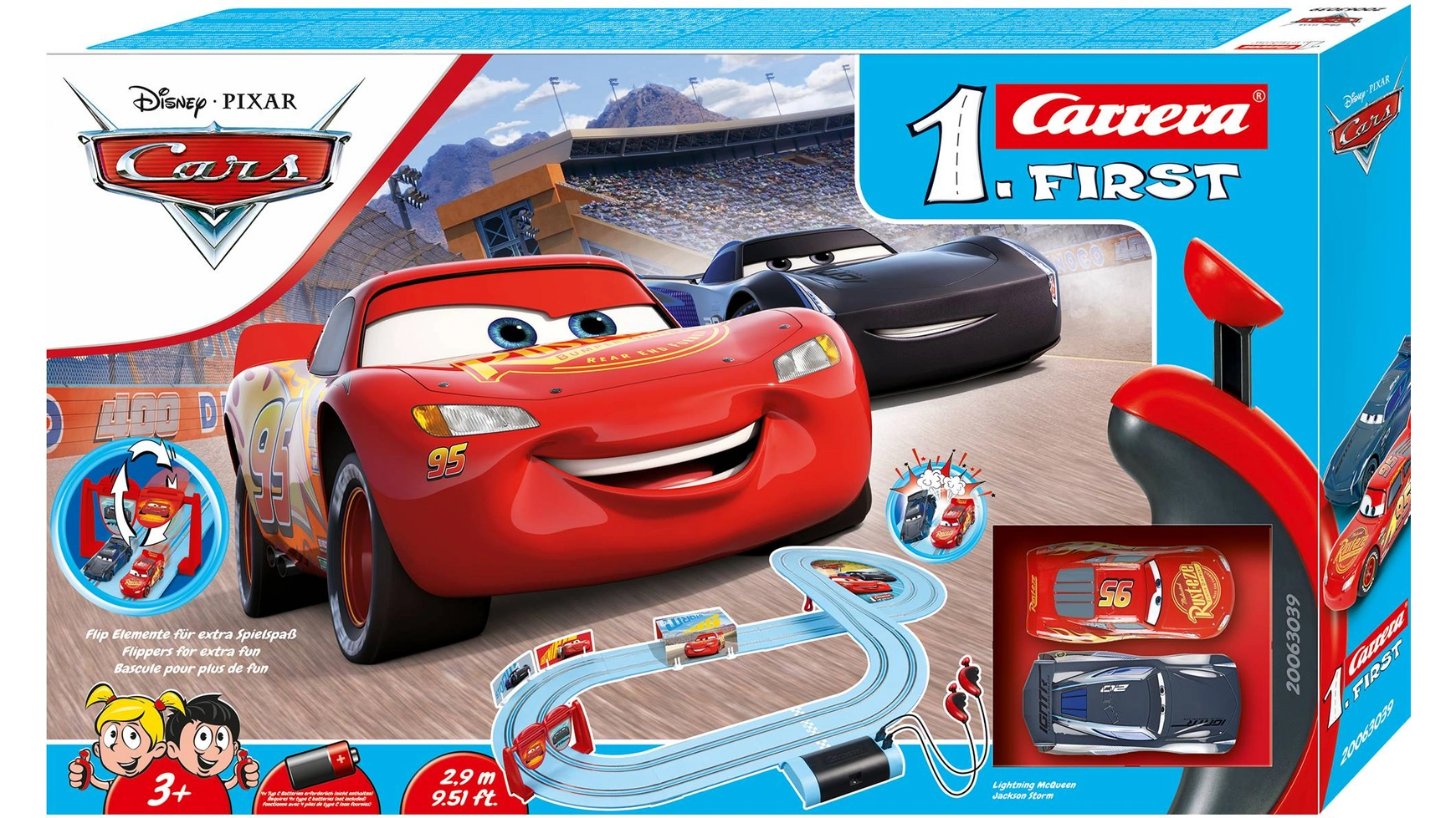 

Carrera First Тачки Disney Pixar Кубок Поршня