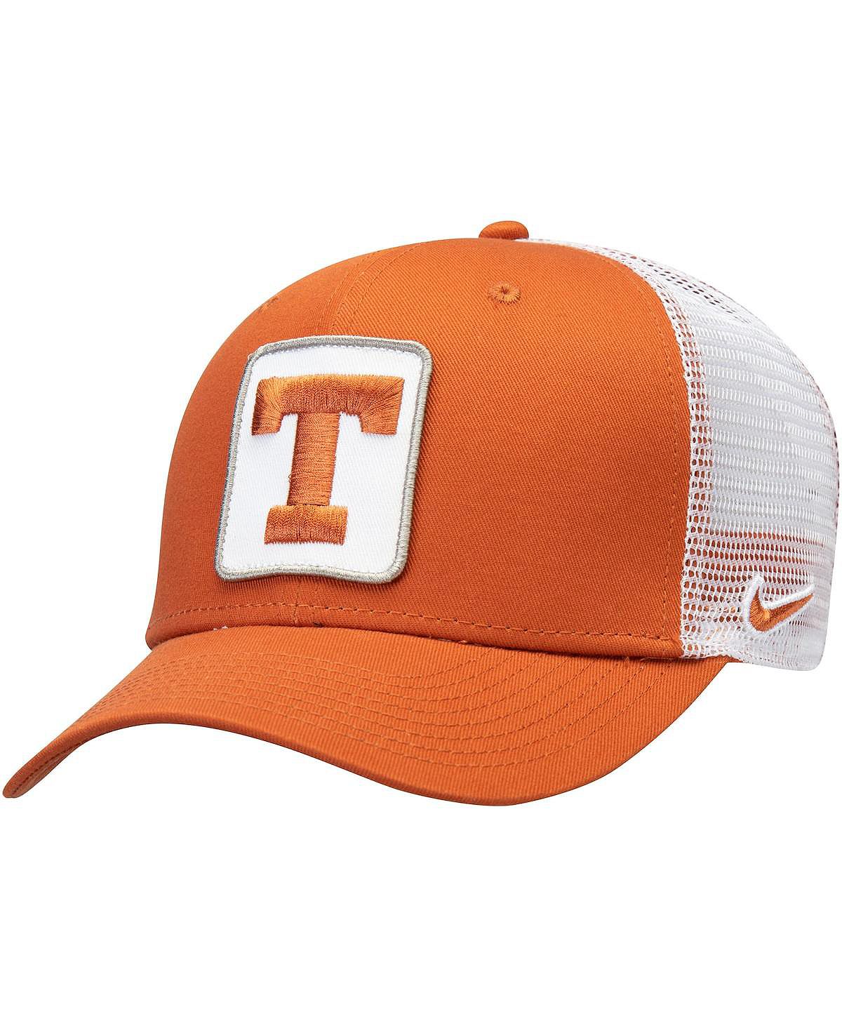 

Мужская кепка Texas Orange с альтернативным логотипом Texas Longhorns Classic 99 Trucker с регулируемой кепкой Snapback Nike