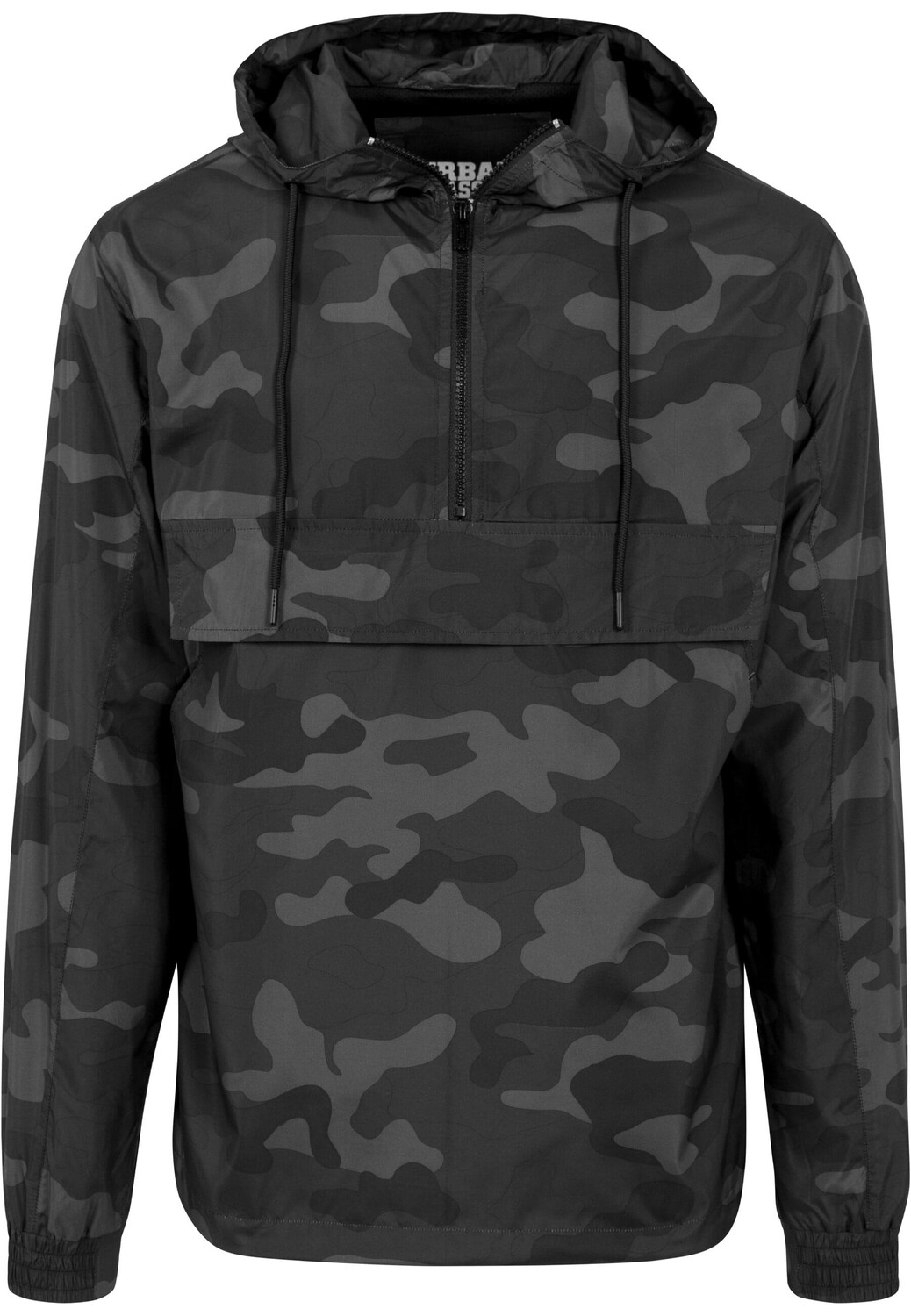 

Куртка Urban Classics Windbreaker, цвет Grau Flecktarn