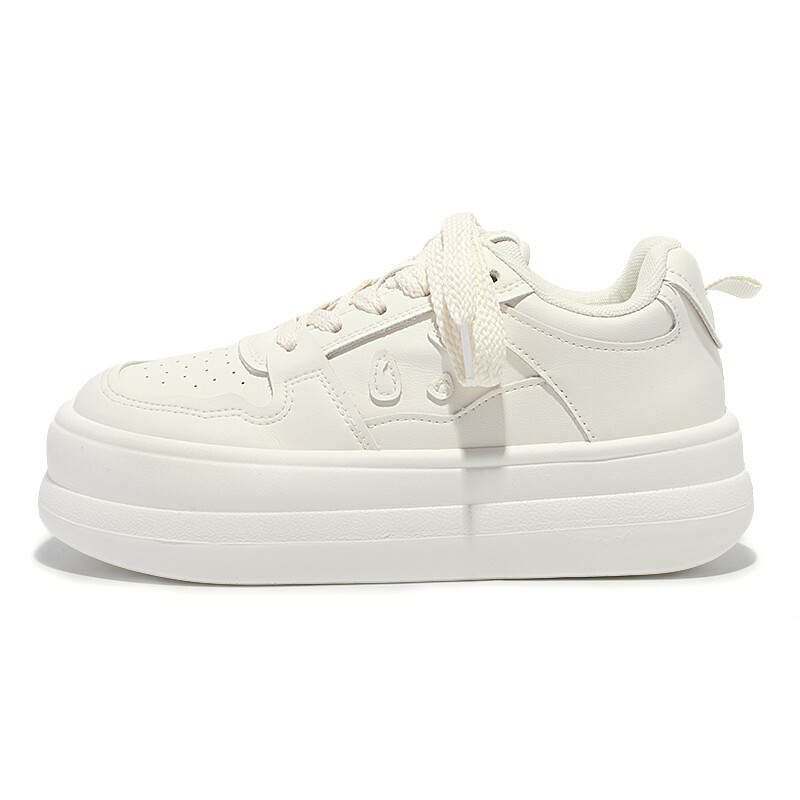 

Кроссовки Miss Zhang Skateboarding Shoes Women's Low-top Beige, бежевый