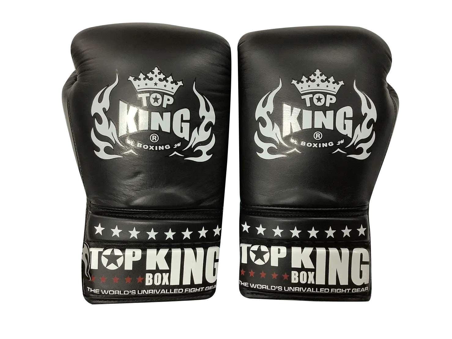 

Боксерские перчатки Top King на шнуровке, черный