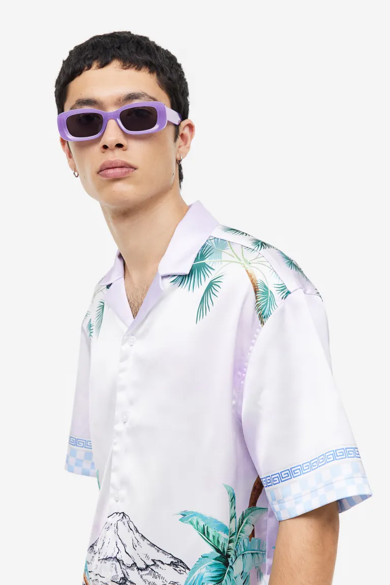 Солнечные очки H&M, фиолетовый цена и фото