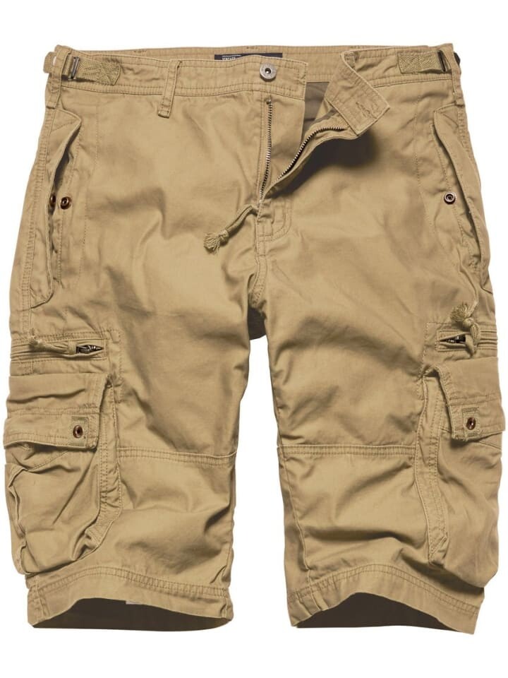 

Тканевые шорты Vintage Industries, бежевый