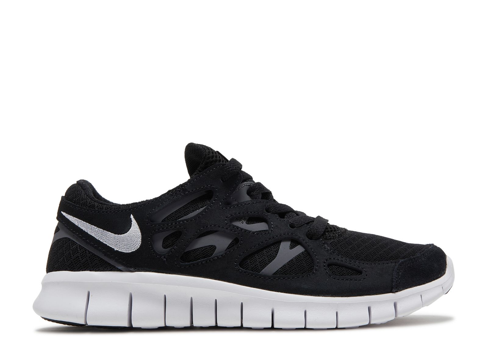 Кроссовки Nike Wmns Free Run 2 'Black Dark Grey', черный кроссовки nike sportswear free run 2 black white dark grey