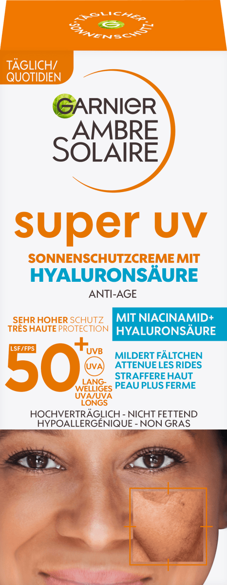 Крем солнцезащитный для лица антивозрастной супер УФ SPF 50 500мл Garnier цена и фото