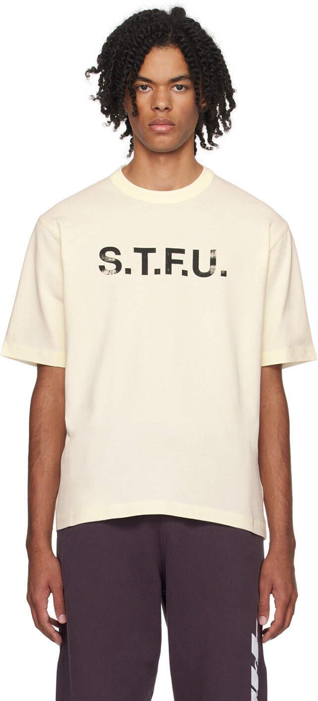 

Off-White футболка S.T.F.U Heron Preston