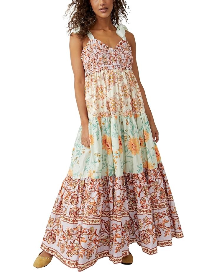 

Платье Free People Bluebell Maxi, цвет Lilac Combo