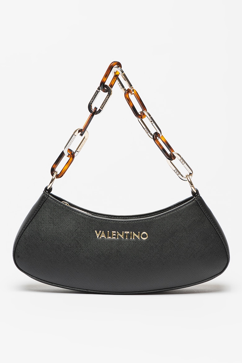 

Сумка из экокожи с логотипом Valentino Bags, черный