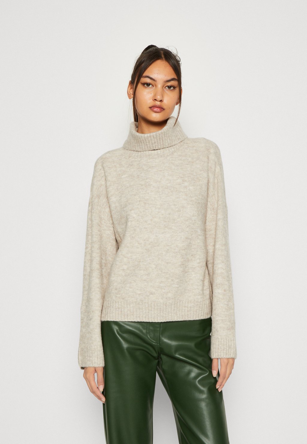 

Свитшот Vero Moda ВМЛЕФИЛЬ HIGH NECK, цвет birch melange