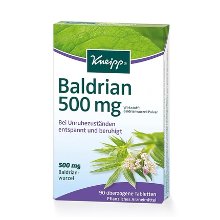 Валериана 500 мг 90 таблеток, Kneipp валериана здравсити 50 таблеток по 130 мг