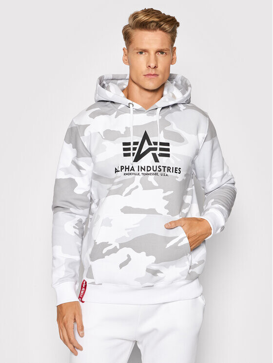 

Толстовка обычного кроя Alpha Industries, серый