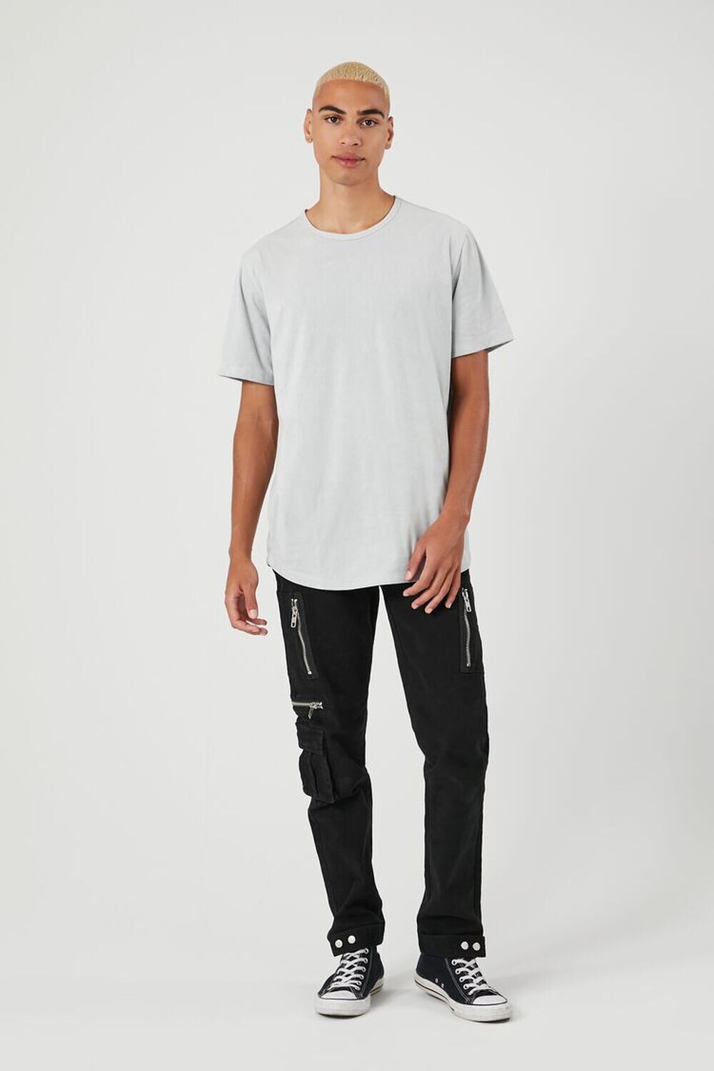 

Узкие брюки-карго Forever 21, черный