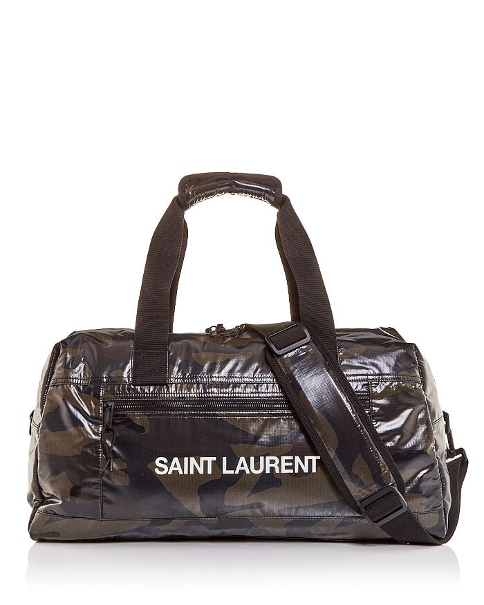 

Сумка-дафл Nuxx с камуфляжным принтом Saint Laurent