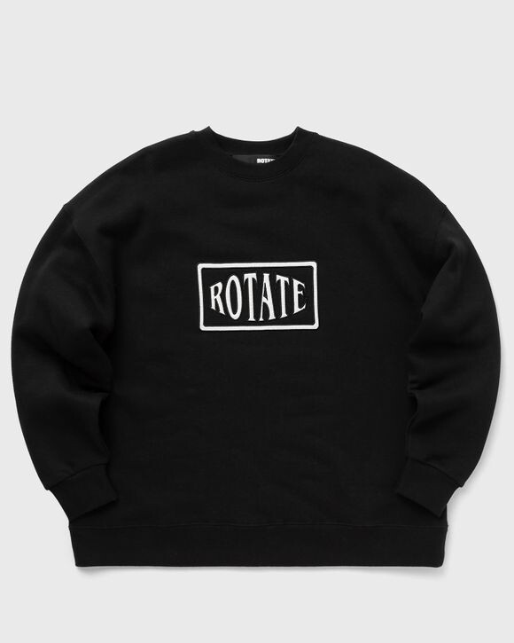 

Свитер Rotate Birger Christensen Sweat Crewneck With Logo, черный
