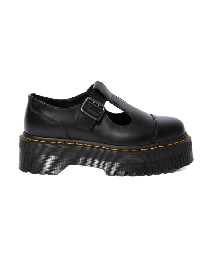 

Туфли на плоской подошве в уникальном стиле Dr. Martens, черный