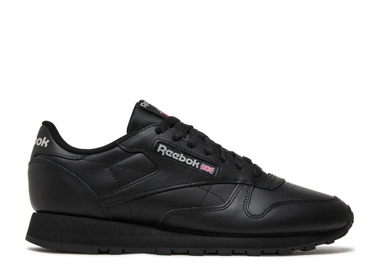 

Кроссовки Reebok CLASSIC LEATHER 'CORE BLACK', черный