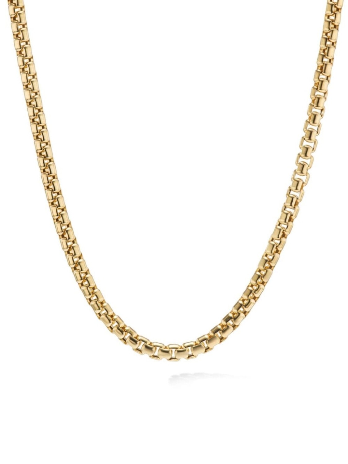 

Колье Box Chain из желтого золота David Yurman, золотой