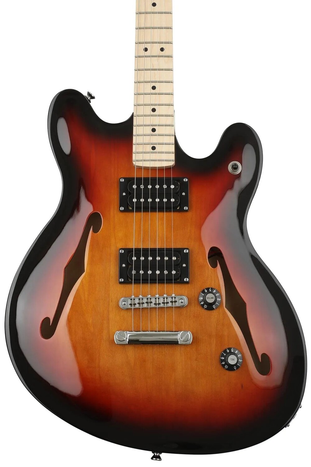 

Squier Affinity Starcaster — 3-цветный солнечный свет