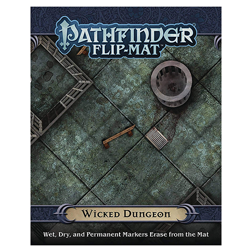 Игровое поле Pathfinder Flip-Mat: Wicked Dungeon Paizo Publishing книга pathfinder rpg faiths of golarion campaign setting paizo publishing