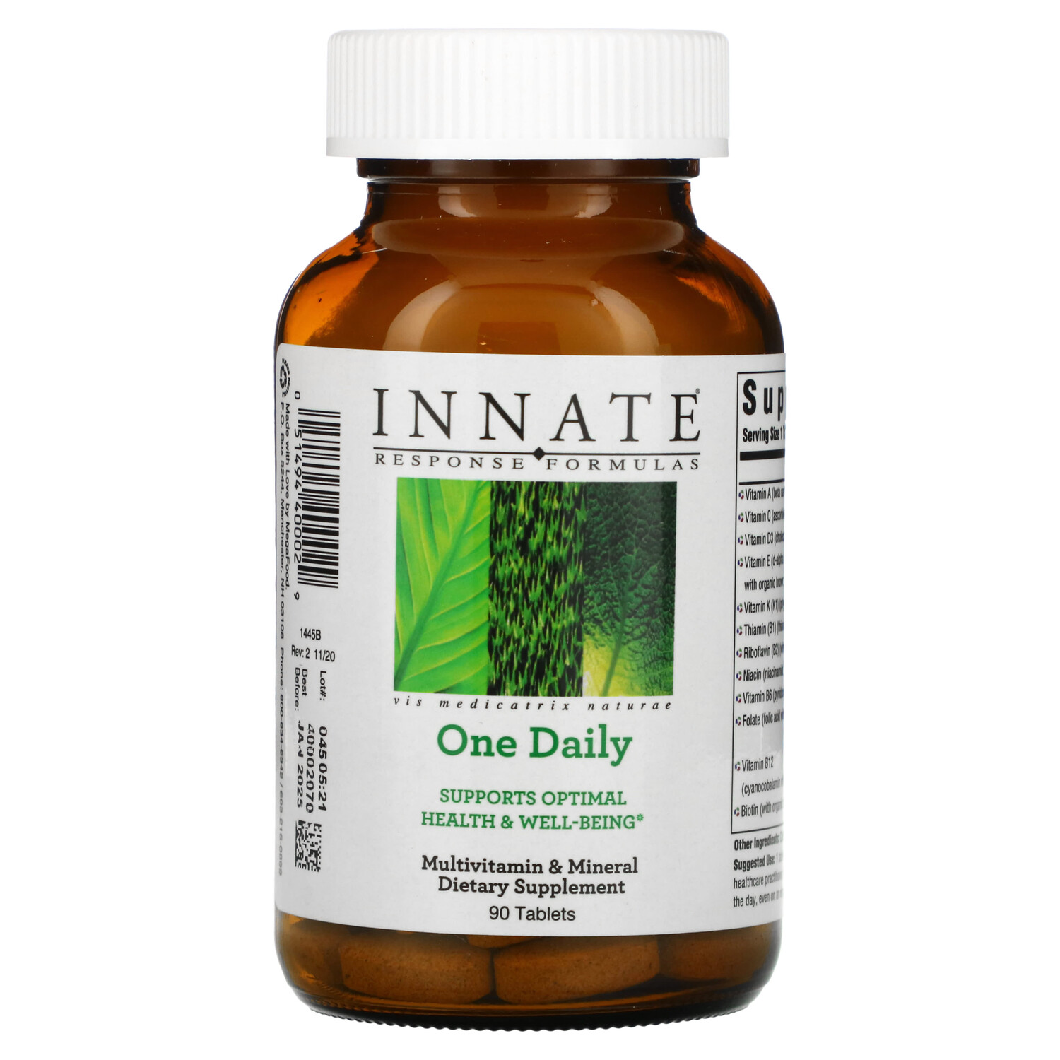 

One Daily, 90 таблеток, Innate Response Formulas