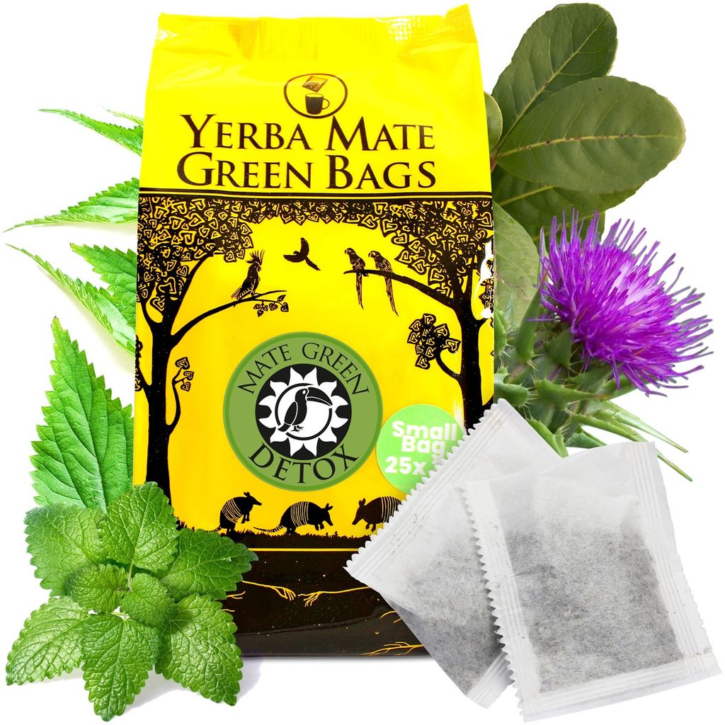 

Чай Yerba Mate Cocido Detox 25х3г в пакетиках Mate Green