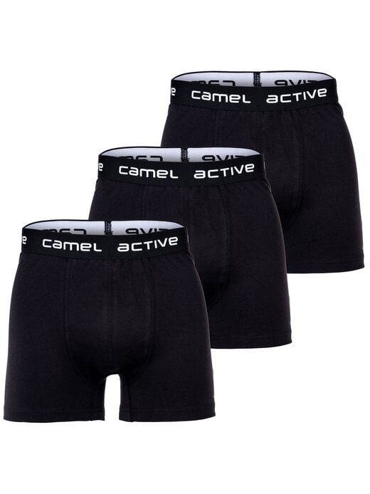 

Боксеры, 3 шт. Camel Active, черный