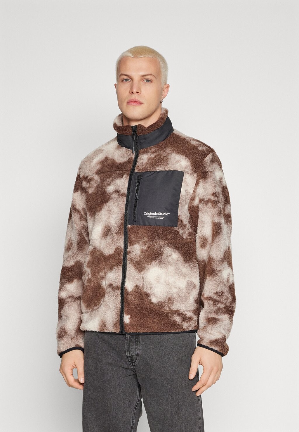 

Толстовка Jack & Jones КУРТКА JORVESTERBRO TEDDY, цвет chocolate brown