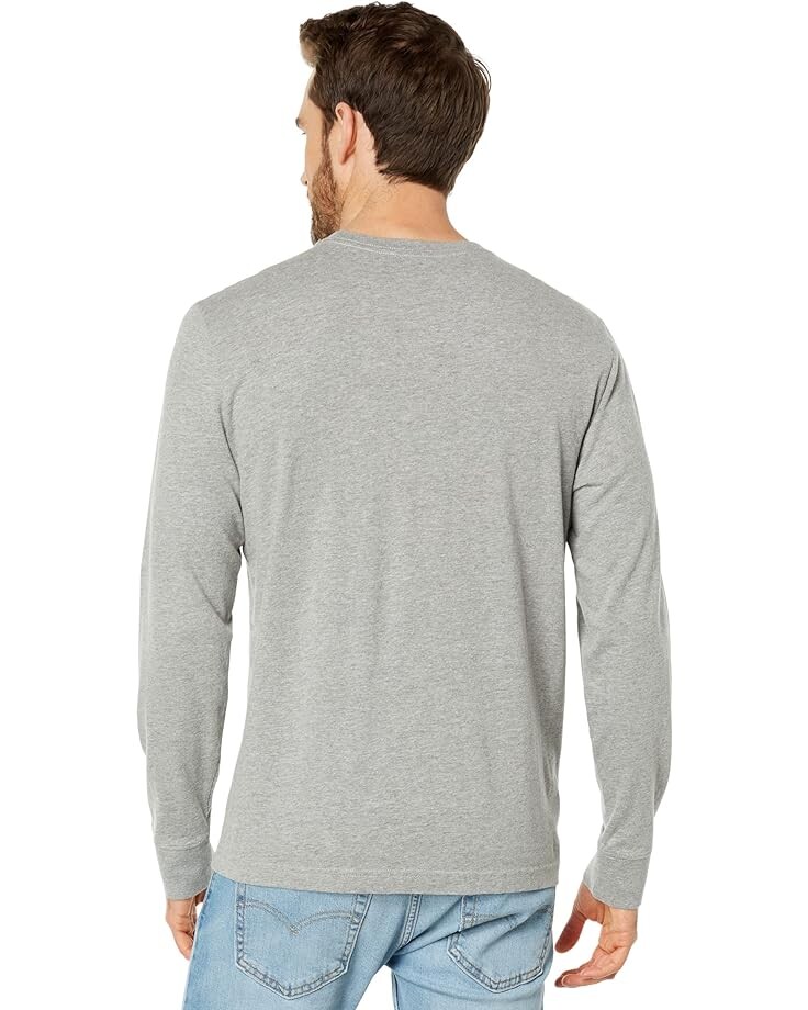 

Футболка Life is Good Tie One On Long Sleeve Crusher Tee, цвет Heather Gray