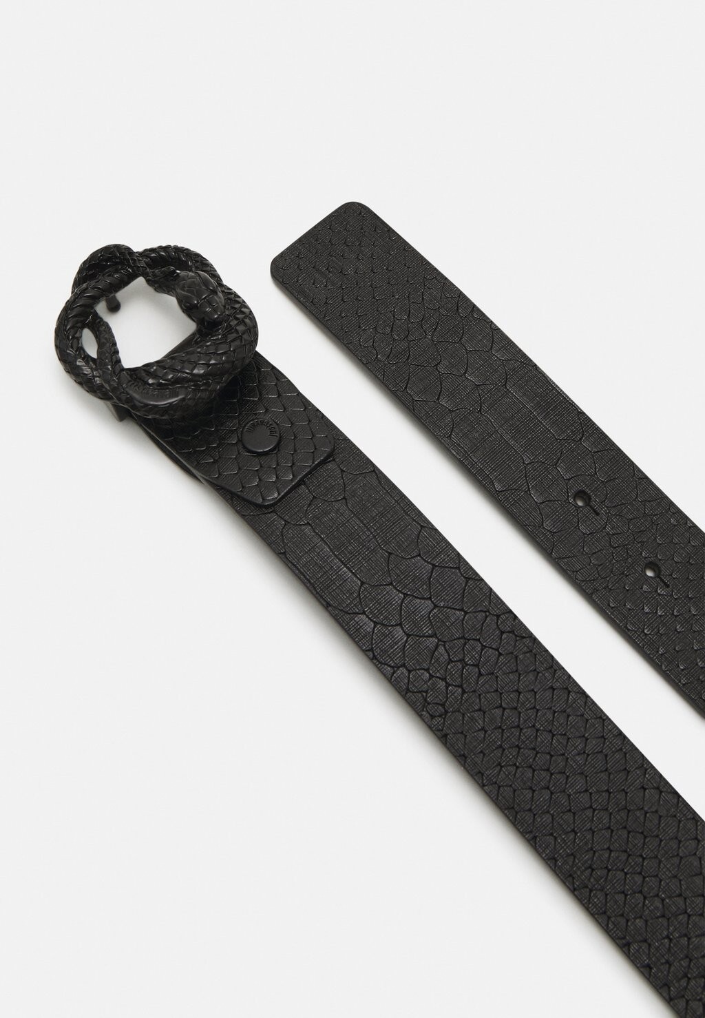 

Пояс CINTURA SNAKE BELT Just Cavalli, черный