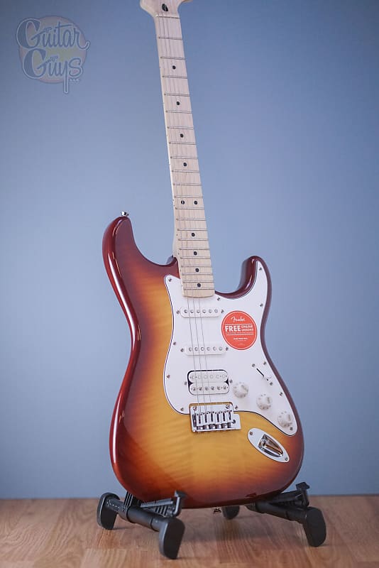 Электрогитара Squier Affinity Series Stratocaster Flame Maple Top HSS MF