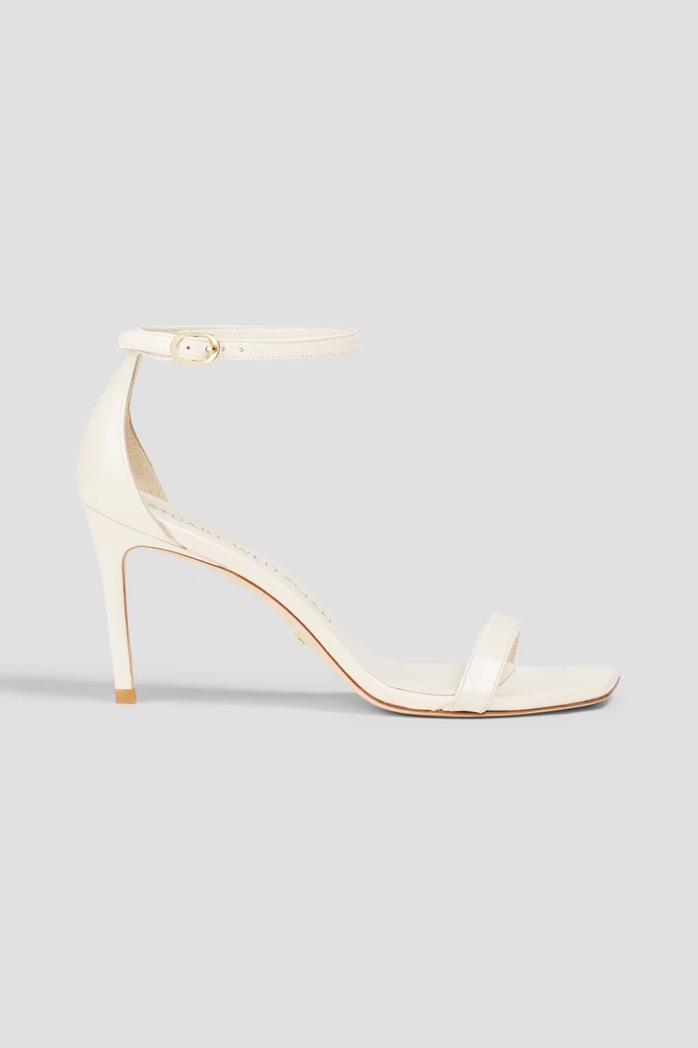 

Кожаные сандалии Stuart Weitzman, слоновая кость
