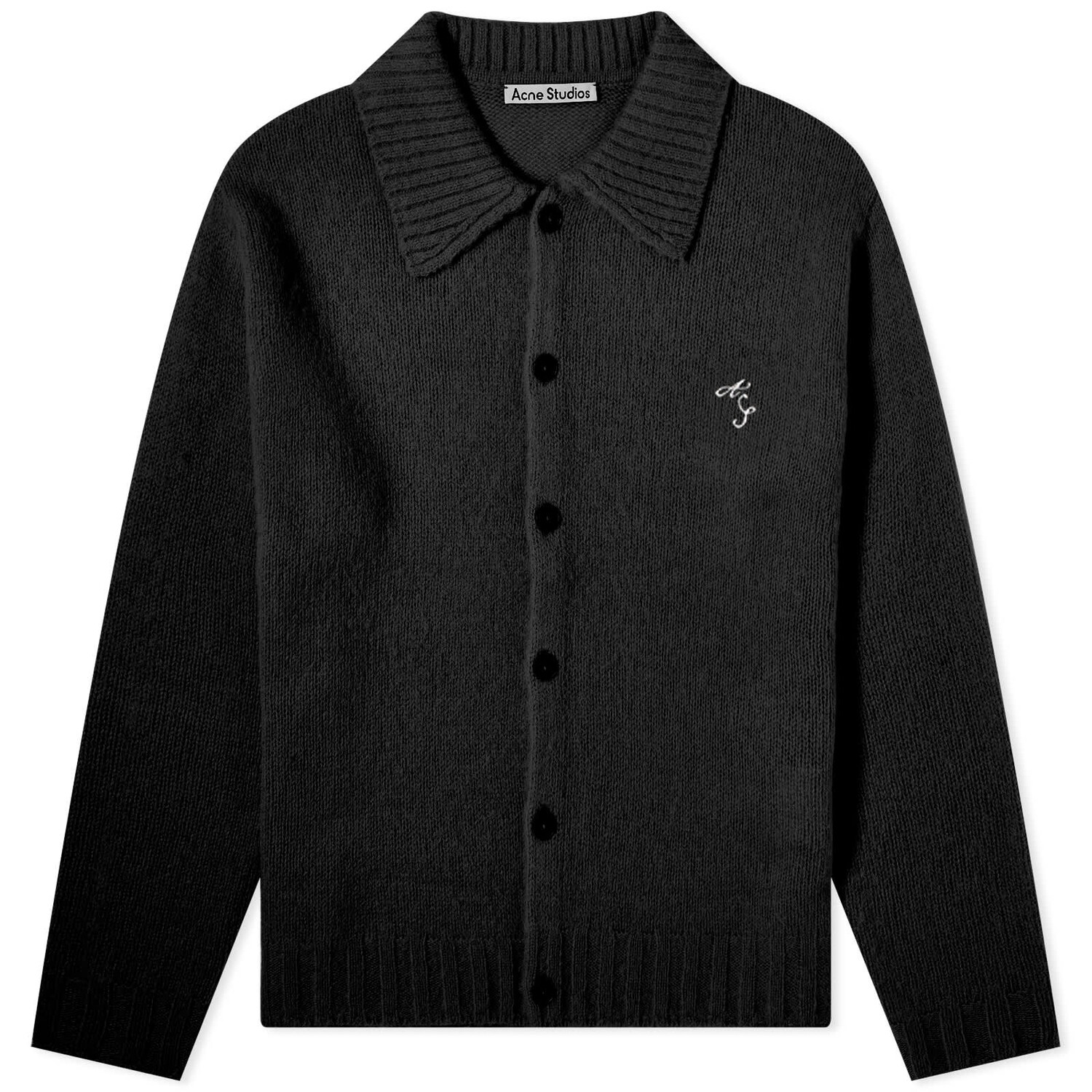 

Кардиган Acne Studios Kabriel As Shetland, черный