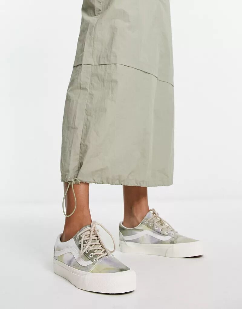 

Зеленые кроссовки Vans Old Skool