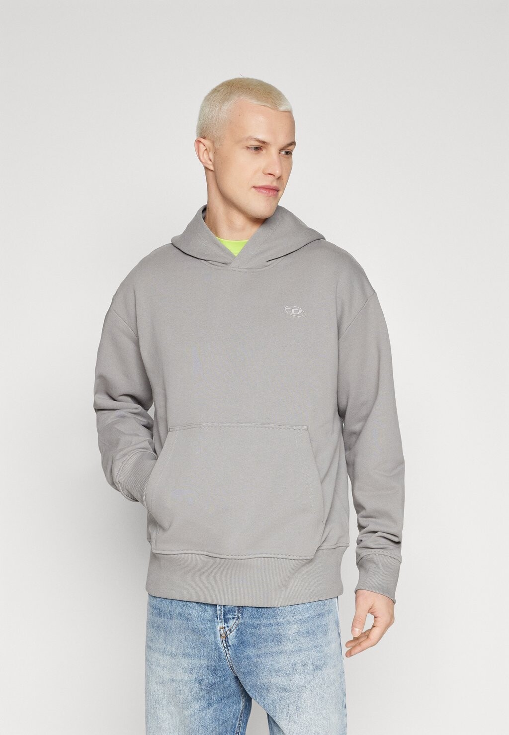 

Толстовка с капюшоном UNISEX Diesel, серый
