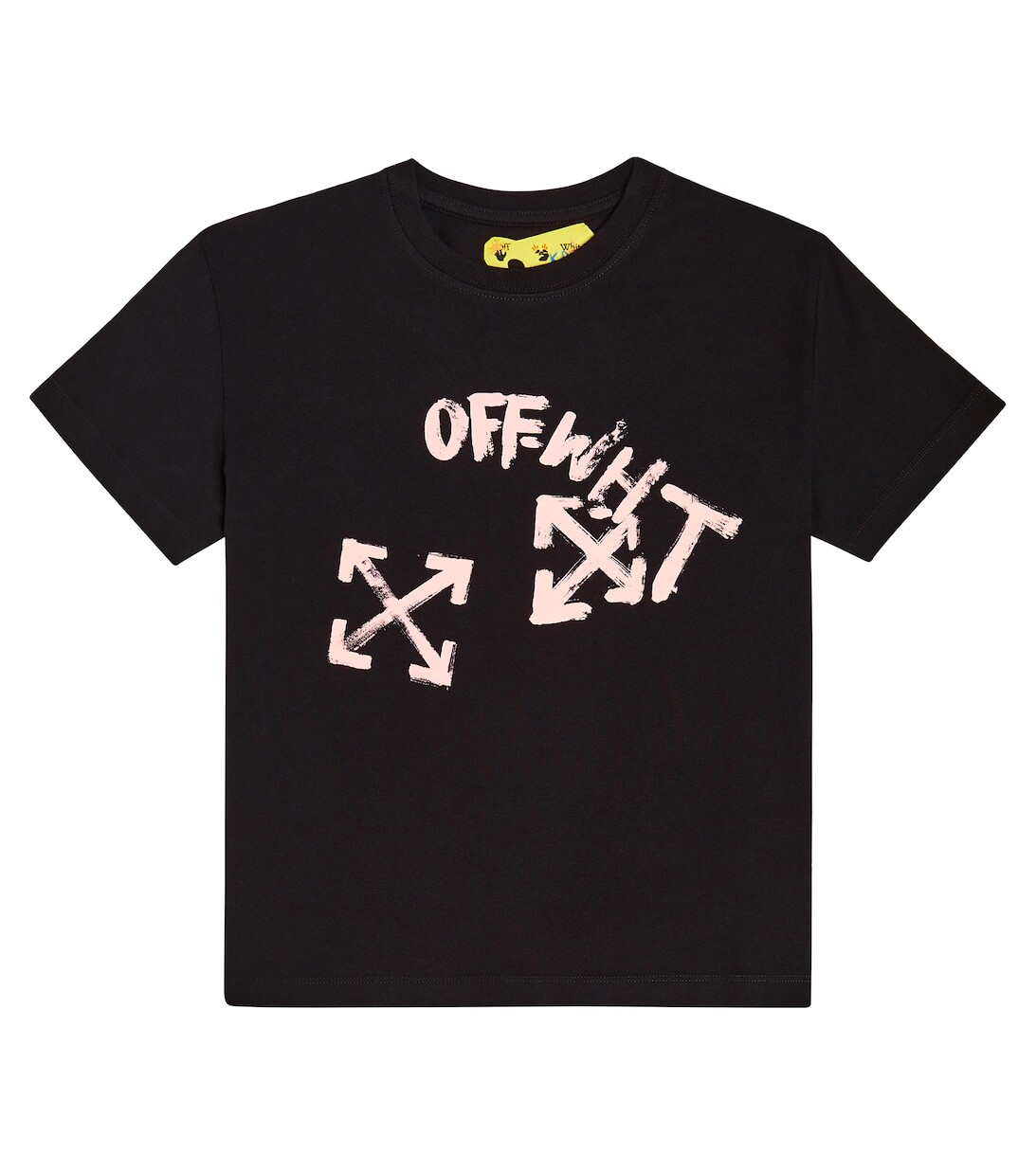 

Футболка из хлопкового джерси с логотипом Arrows Off-White, черный