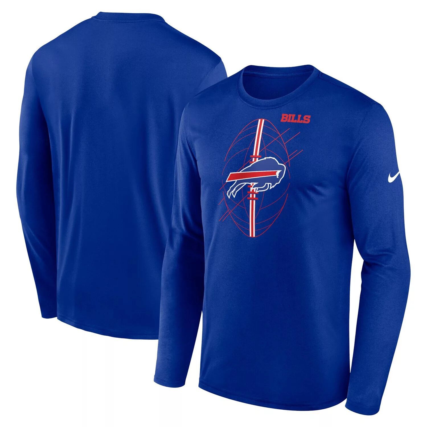 

Мужская футболка с длинным рукавом Royal Buffalo Bills Legend Icon Nike