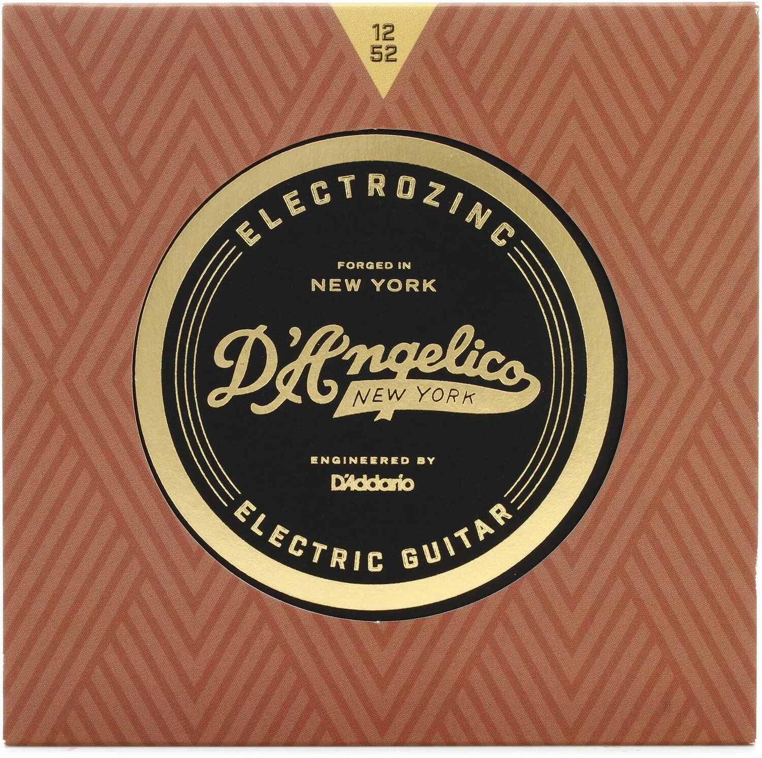 

Струны для электрогитары D'Angelico DAJ1252 Electrozinc Jazz 12s - .012-.052