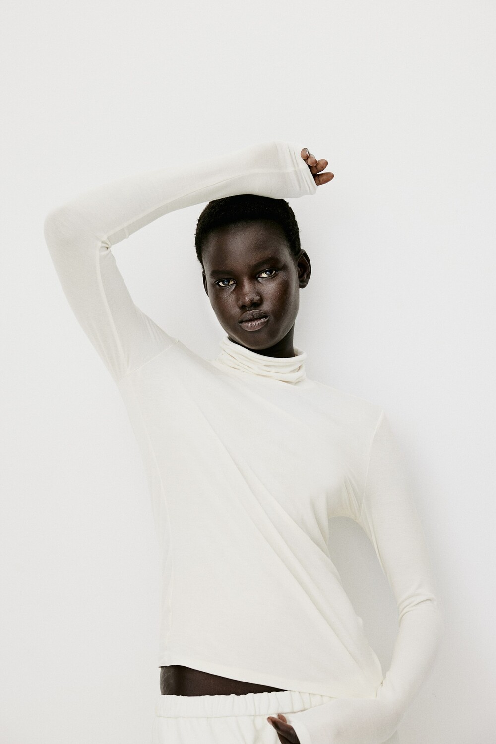 

Водолазка-Рубашка H&M, белый