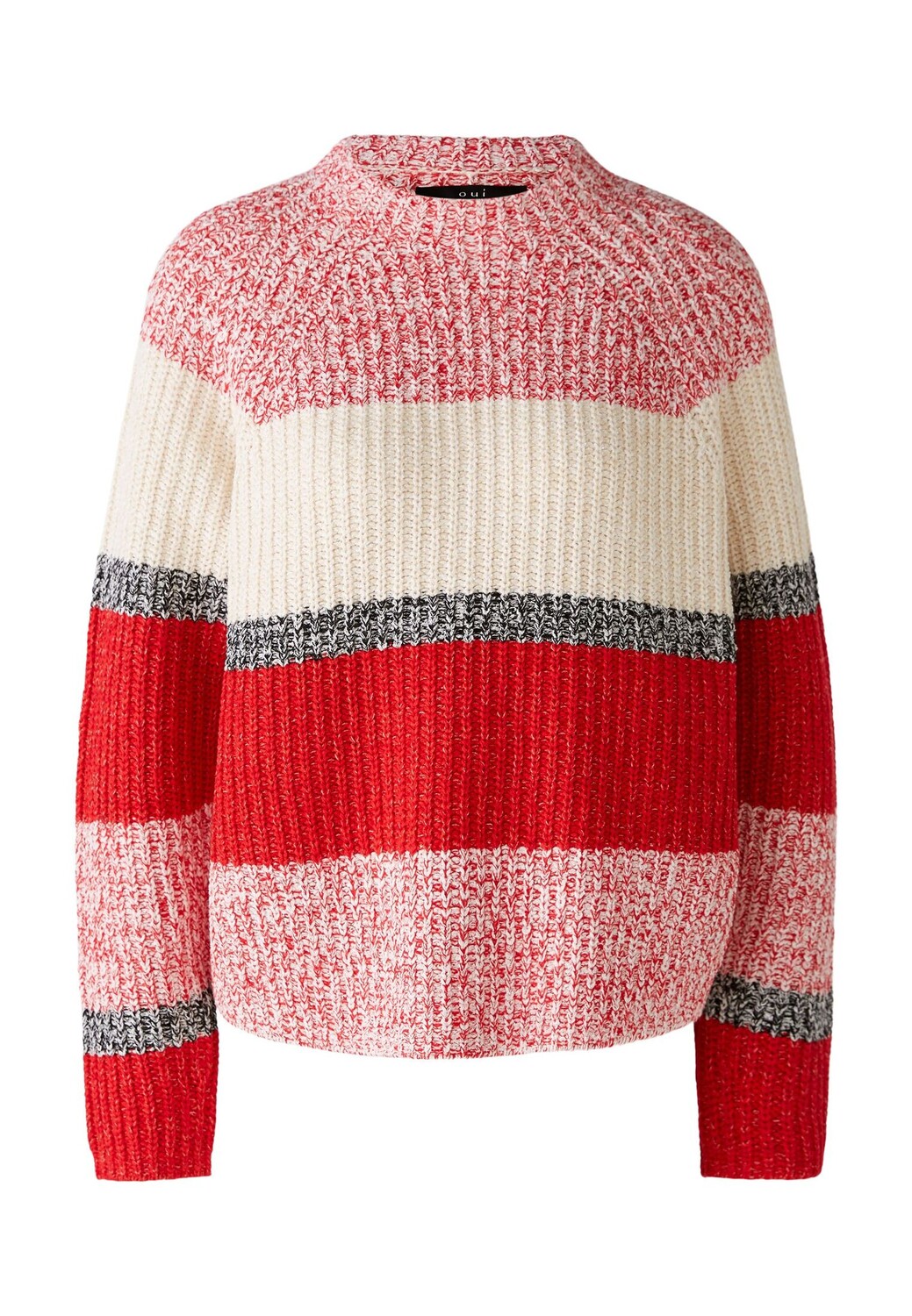 

Свитер Oui Baumwollmischung, цвет red white