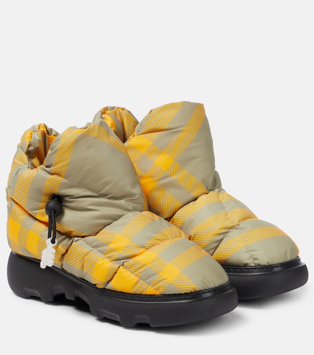 

Зимние ботинки burberry в клетку Burberry, мультиколор