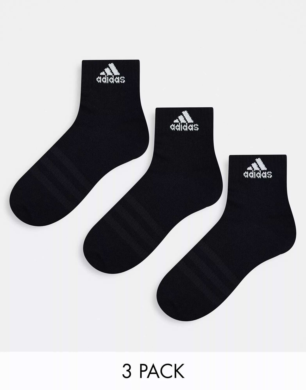 

Три пары черных носков adidas Sportswear adidas performance