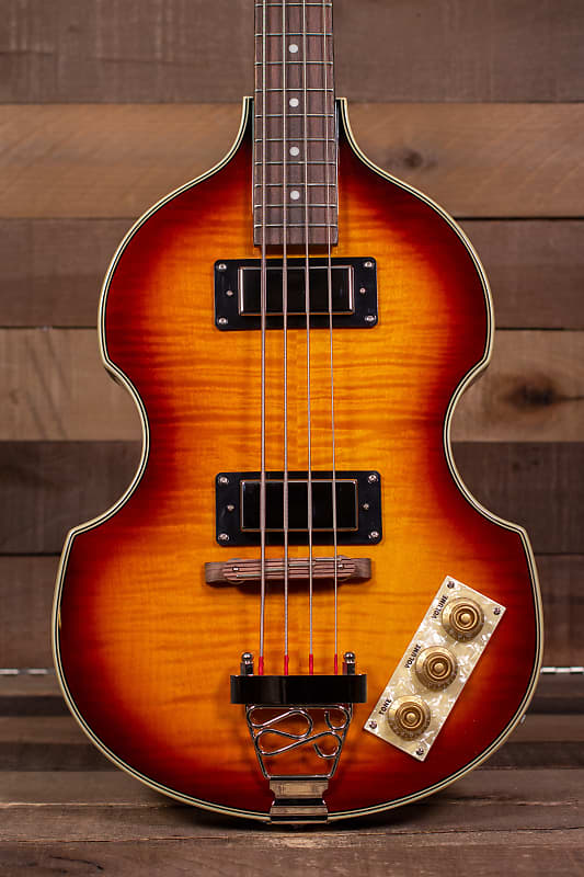 Басс гитара Epiphone Viola Bass, Vintage Sunburst цена и фото