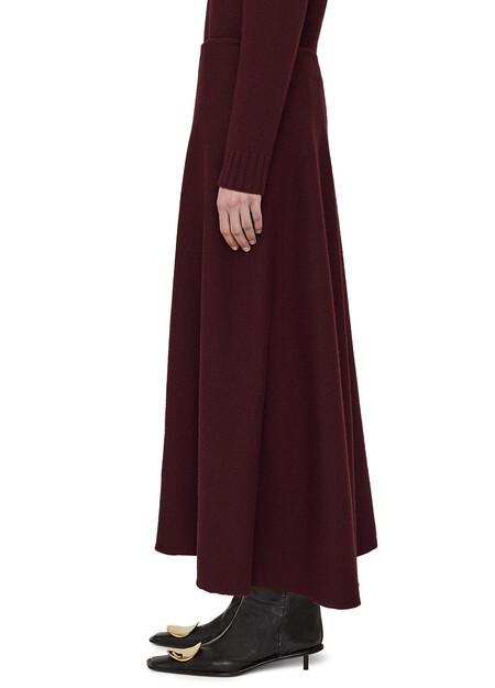 

Асимметричная юбка Jil Sander, темно-фиолетовый