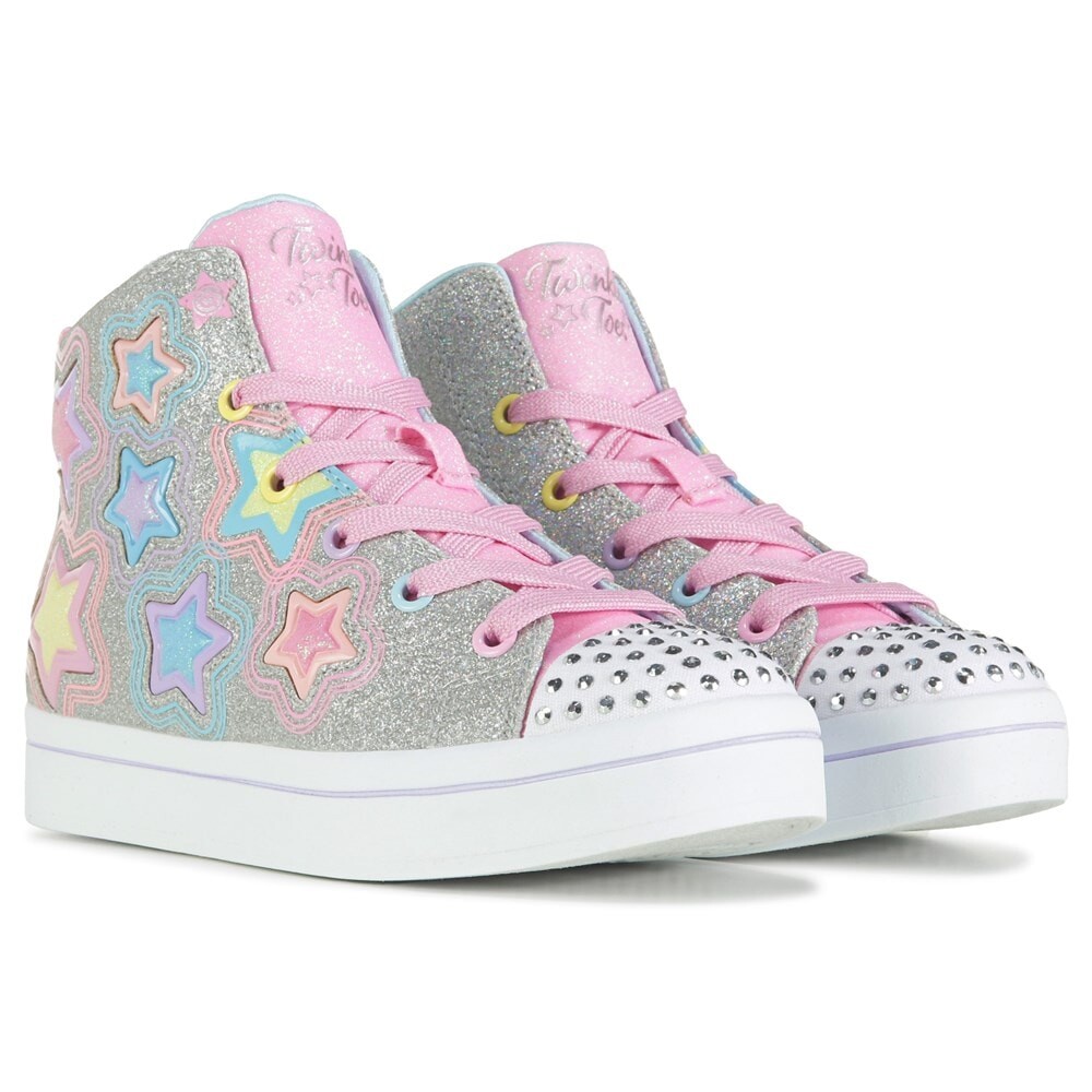 

Детские кроссовки Twinkle Sparks Light Up Little/Big Kid Skechers, мультиколор